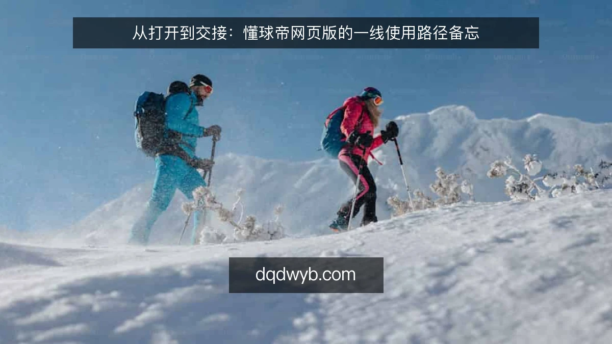 从打开到交接：懂球帝网页版的一线使用路径备忘